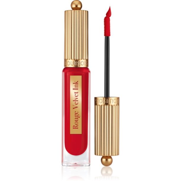 Bourjois Rouge Velvet Ink ruj de buze lichid cu efect matifiant culoare 09 Rouge a Reves 3.5 ml preţ