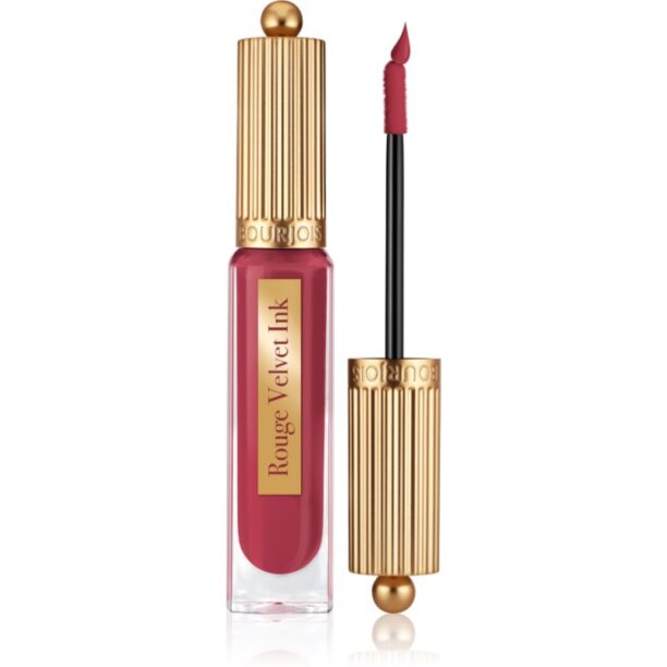 Bourjois Rouge Velvet Ink ruj de buze lichid cu efect matifiant culoare 15 Sweet Dar(k)ling 3.5 ml preţ