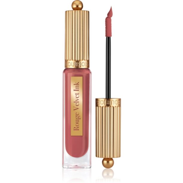 Bourjois Rouge Velvet Ink ruj de buze lichid cu efect matifiant culoare 16 Wine More Time 3.5 ml preţ