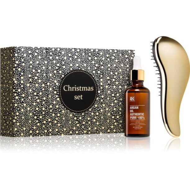 Brazil Keratin Christmas Set set cadou pentru par uscat