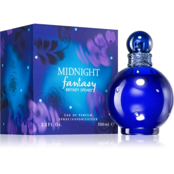 Britney Spears Midnight Fantasy Eau de Parfum pentru femei 100 ml preţ