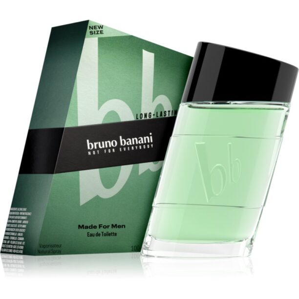 Cumpăra Bruno Banani Made for Men Eau de Toilette pentru bărbați 100 ml