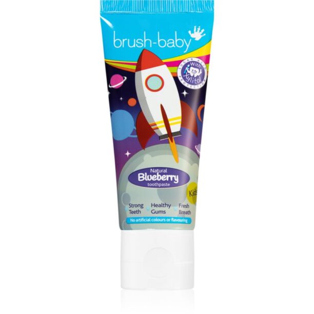 Brush Baby Rocket pasta de dinti pentru copii afine 50 ml