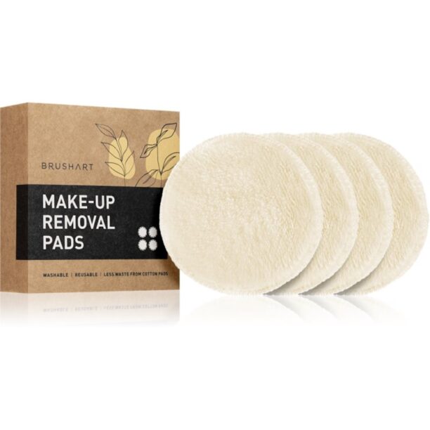 BrushArt Home Salon Make-up removal pads dischete demachiante pentru make-up Cream preţ