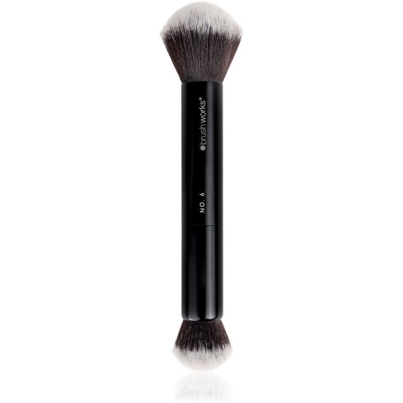 Brushworks Double Ended perie mică pentru aplicarea produselor lichide