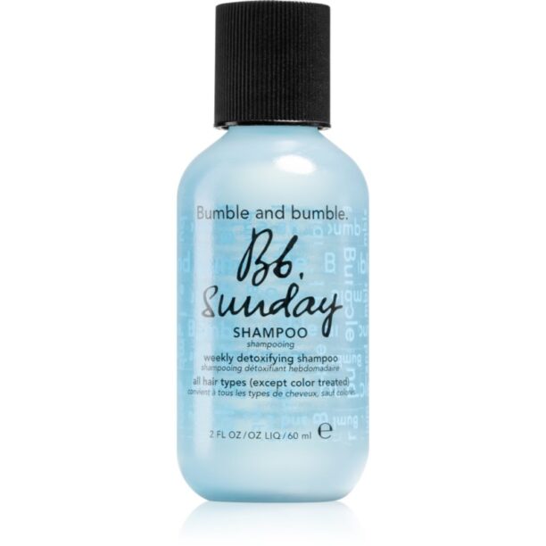 Bumble and bumble Bb. Sunday Shampoo șampon detoxifiant pentru curățare 60 ml preţ