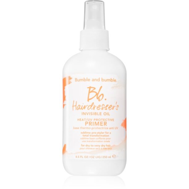 Bumble and bumble Hairdresser's Invisible Oil Heat/UV Protective Primer primer spay pentru machiaj pentru un aspect perfect al parului 250 ml preţ