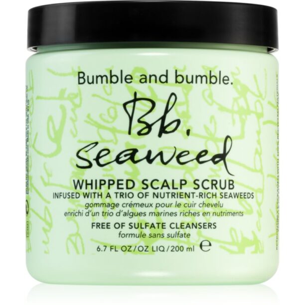 Bumble and bumble Seaweed Scalp Scrub Exfoliant pentru scalp cu extracte de alge marine 200 ml preţ