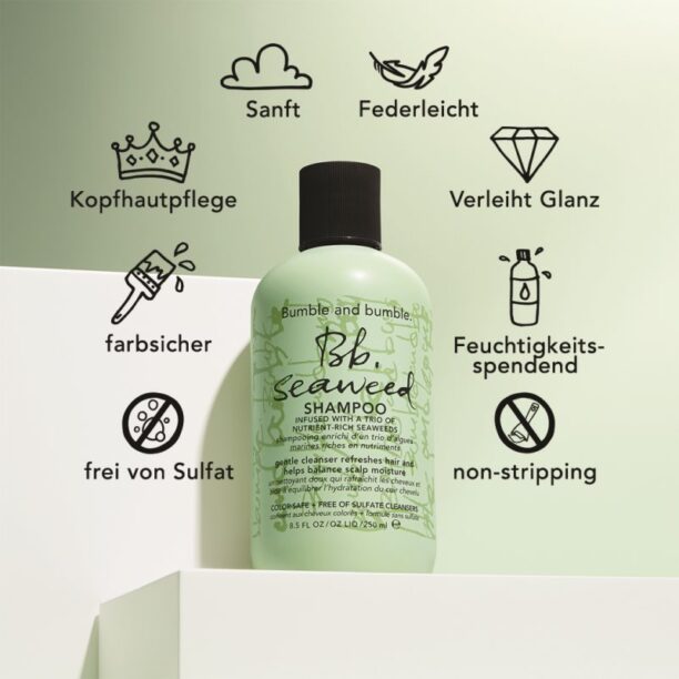 Original Bumble and bumble Seaweed Shampoo sampon pentru par cret cu extract de alge marine 250 ml