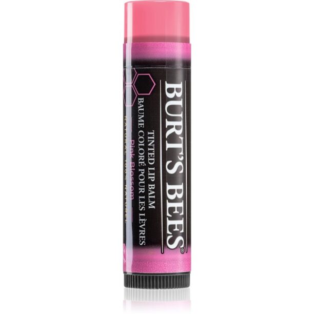 Burt’s Bees Tinted Lip Balm balsam de buze culoare Pink Blossom 4.25 g