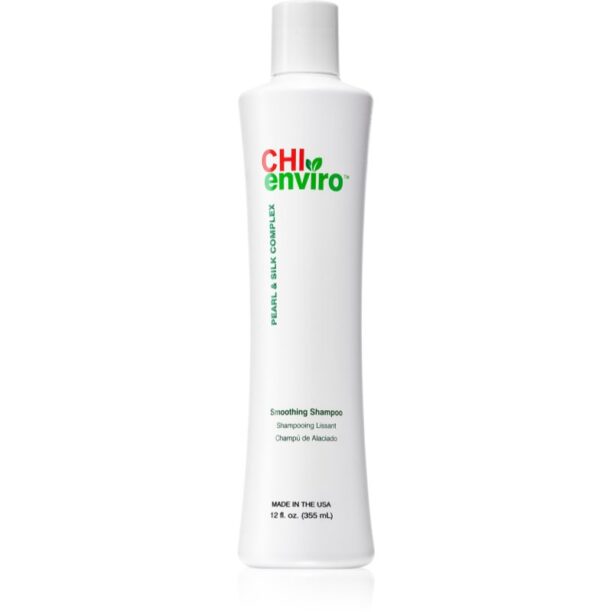 CHI Enviro Smoothing Shampoo sampon hidratant pentru catifelarea si hranirea parului uscat si indisciplinat 355 ml