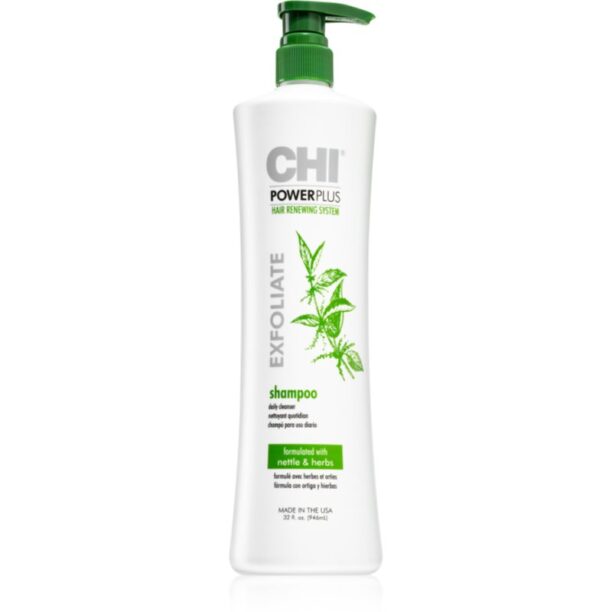 CHI Power Plus Exfoliate Sampon curatare profunda cu efect calmant 946 ml