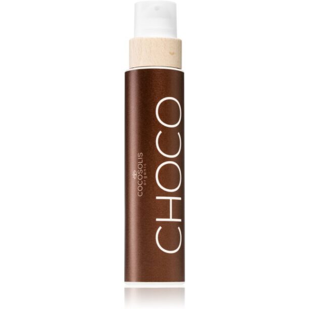 COCOSOLIS CHOCO ulei pentru îngrijire și bronzare fara factor de protectie cu parfum Chocolate 200 ml preţ