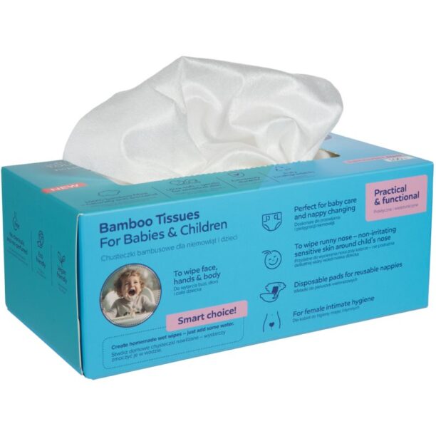 Canpol babies Bamboo Tissues Postpartum Pads șervețele din bambus 100 buc preţ