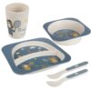 Canpol babies Bonjour Paris Set serviciu de masă pentru copii 5 buc