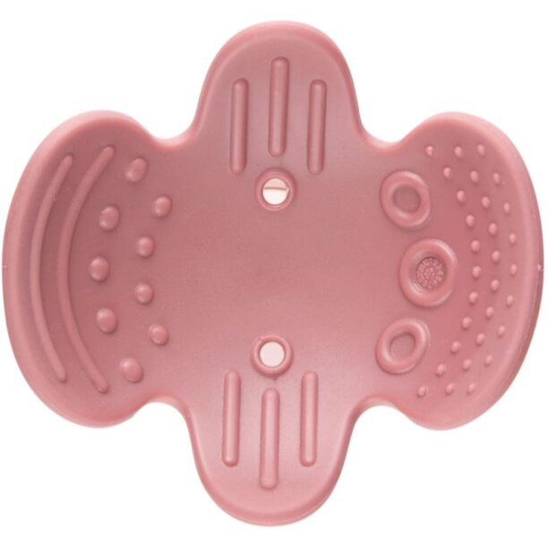 Preţ Canpol babies Sensory Rattle jucărie zornăitoare pentru dentiție Pink 1 buc