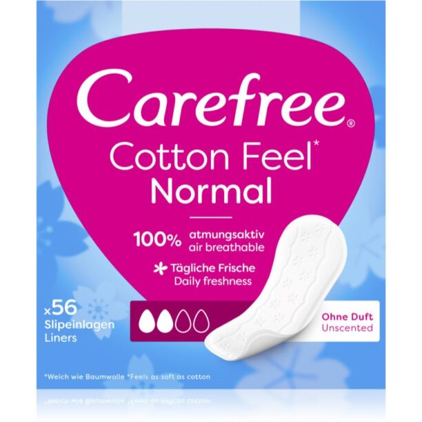 Carefree Cotton absorbante 56 buc preţ