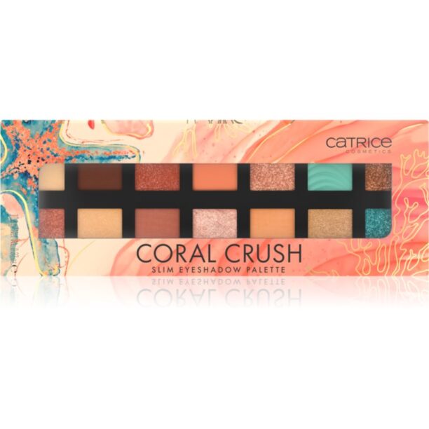 Catrice Coral Crush paletă cu farduri de ochi 10