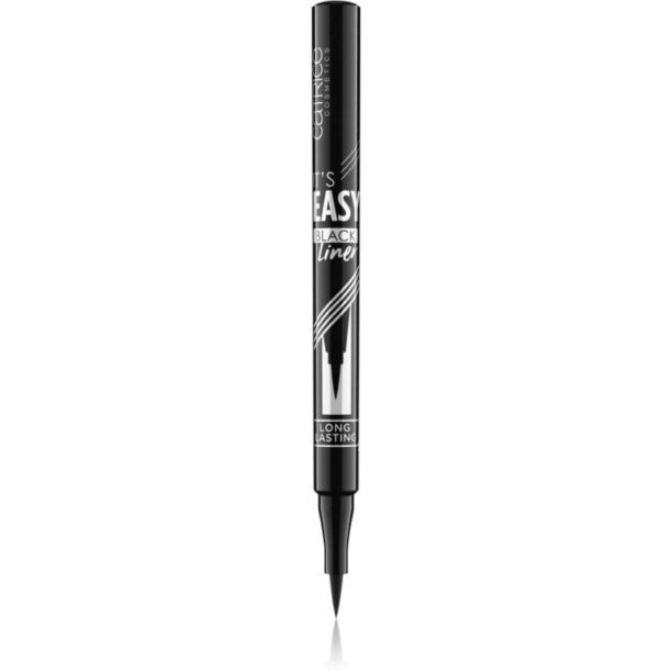 Catrice It's Easy Black Liner eyeliner culoare 010 BLACKEST BLACK 1 ml preţ