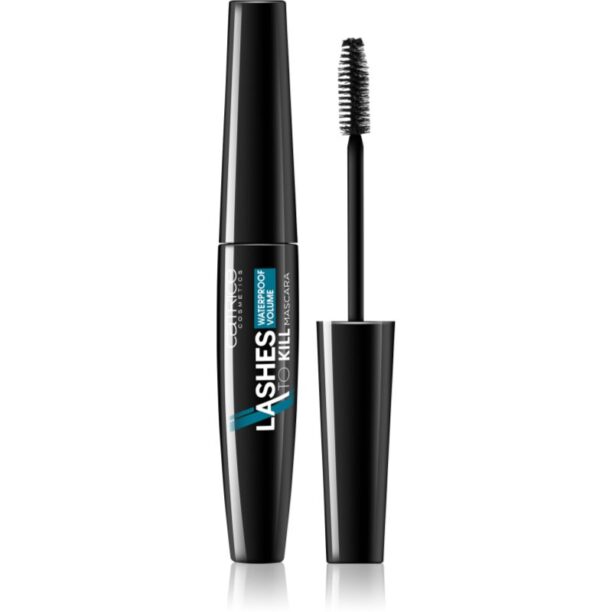 Catrice Lashes to Kill mascara rezistent la apă pentru curbare și volum culoare 010 Black 10 ml preţ