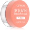 Catrice Lip Lovin' mască hidratantă pentru buze pentru noapte culoare 030 Feelin' Peachy 4 g