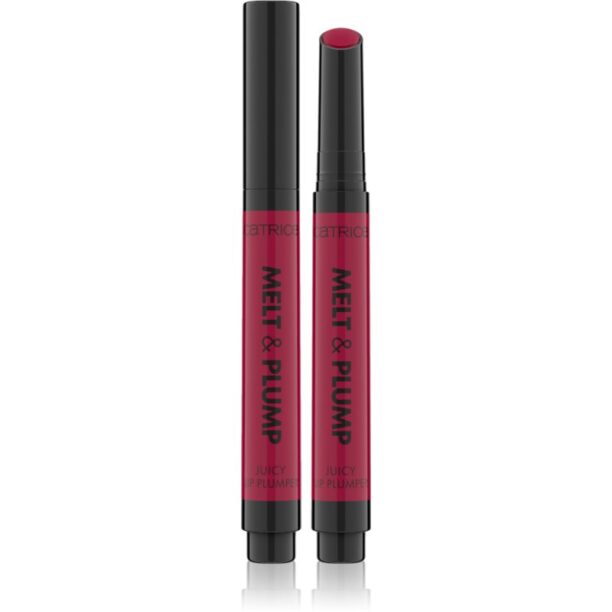 Catrice Melt & Plump ruj strălucitor cu efect de crestere culoare 040 Call Nine Wine Wine 1.8 g