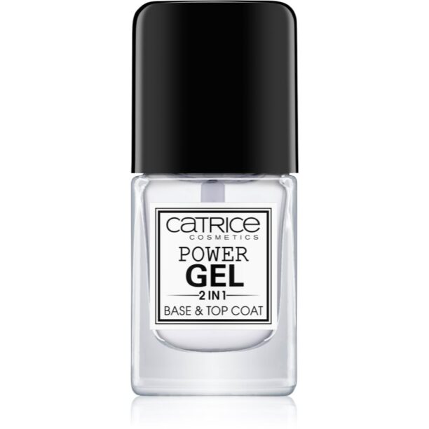 Catrice Power Gel 2 in1 lac de unghii de baza si superioara 10.5 ml preţ