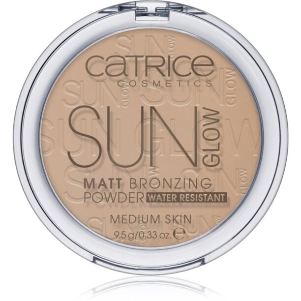 Catrice Sun Glow pudra  bronzanta culoare 030 Medium Bronze  9.5 g preţ