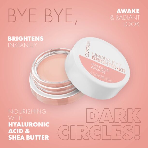 Catrice Under Eye Brightener iluminator impotriva pungilor de sub ochi culoare 020 Warm Nude 4.2 g preţ