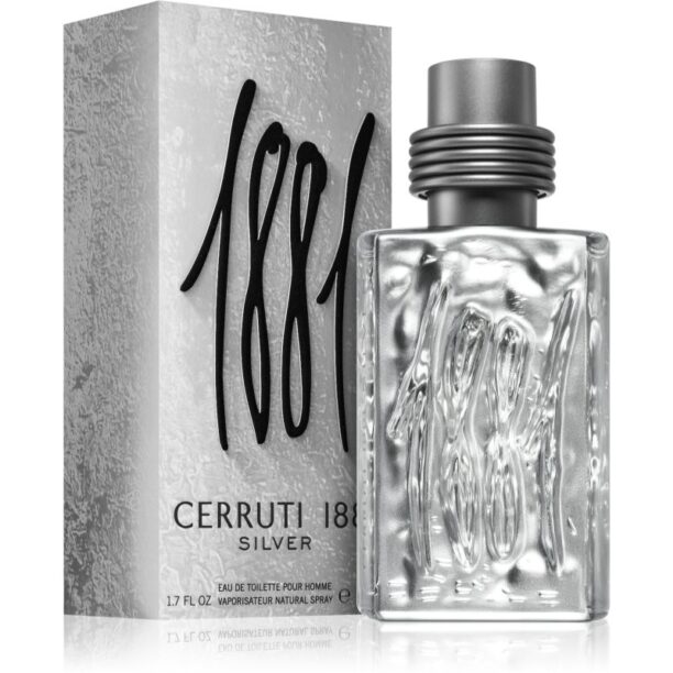 Cumpăra Cerruti 1881 Silver Eau de Toilette pentru bărbați 50 ml