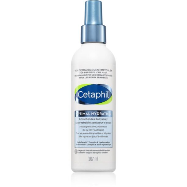 Cetaphil Optimal Hydration Body Spray spray de corp hidratant 207 ml