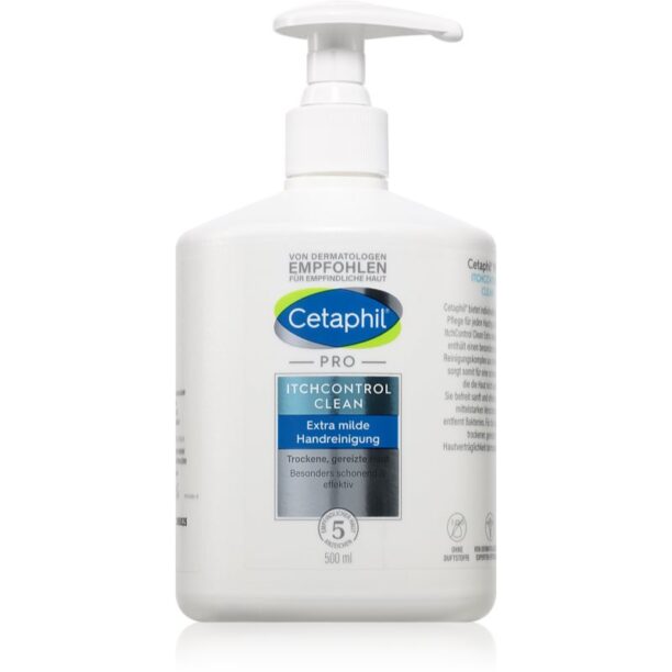 Cetaphil Pro ItchControl Clean sapun lichid delicat pentru maini 500 ml