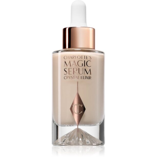 Charlotte Tilbury Magic Serum Crystal Elixir ser hidratant pentru stralucire 30 ml