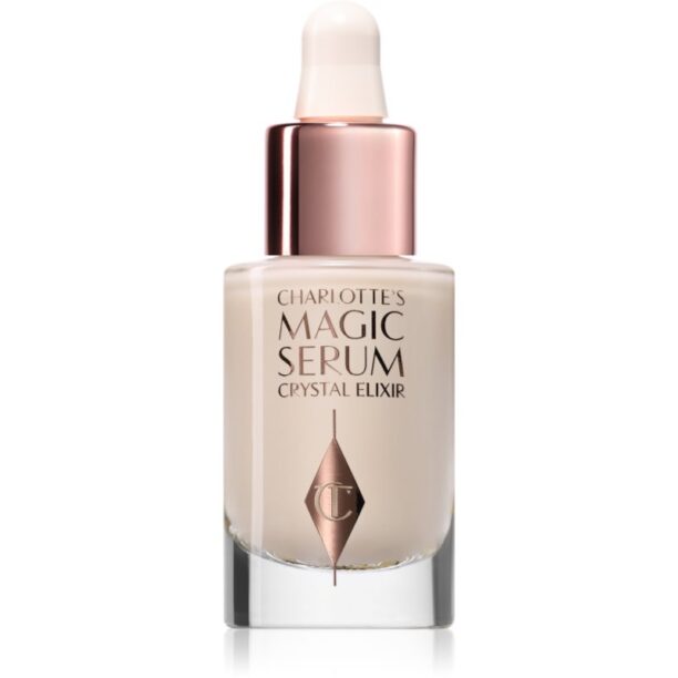 Charlotte Tilbury Magic Serum Crystal Elixir ser hidratant pentru stralucire 8 ml