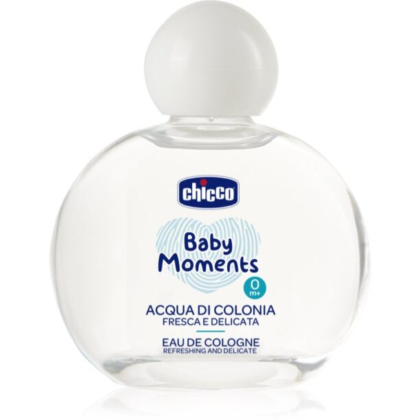 Chicco Baby Moments Refreshing and Delicate eau de cologne pentru nou-nascuti si copii 100 ml preţ