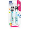 Chicco Metal Cutlery serviciu de masă 18m+ Blue