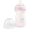 Chicco Natural Feeling Girl biberon pentru sugari 6m+ 330 ml