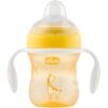 Chicco Transition Cup Yellow ceasca cu mânere 4 m+ 200 ml