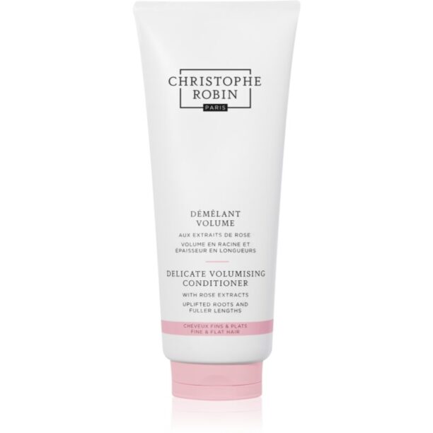 Christophe Robin Delicate Volumizing Conditioner with Rose Extracts balsam pentru păr fin cu efect de volum 200 ml preţ