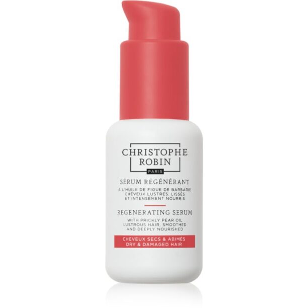 Christophe Robin Regenerating Serum with Prickly Pear Oil ser regenerator pentru par uscat