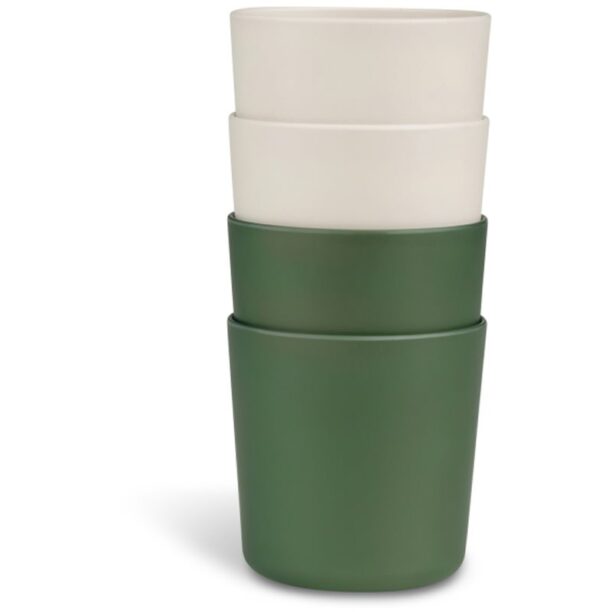 Citron Bio Based Cups Set ceasca Green/Cream 4 buc preţ