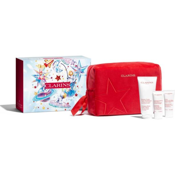 Clarins Body Hydration Collection set cadou pentru hidratare si fermitate preţ