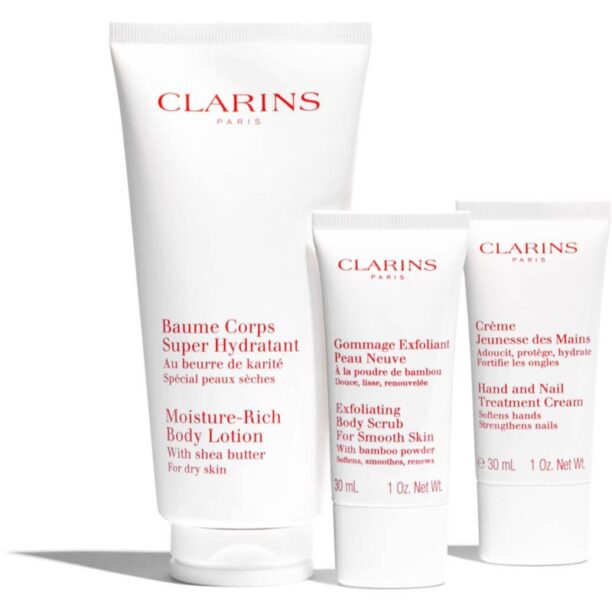 Cumpăra Clarins Body Hydration Collection set cadou pentru hidratare si fermitate