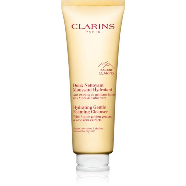 Clarins Cleansing Hydrating Gentle Foaming Cleanser spuma de curatat cu efect de hidratare 125 ml preţ