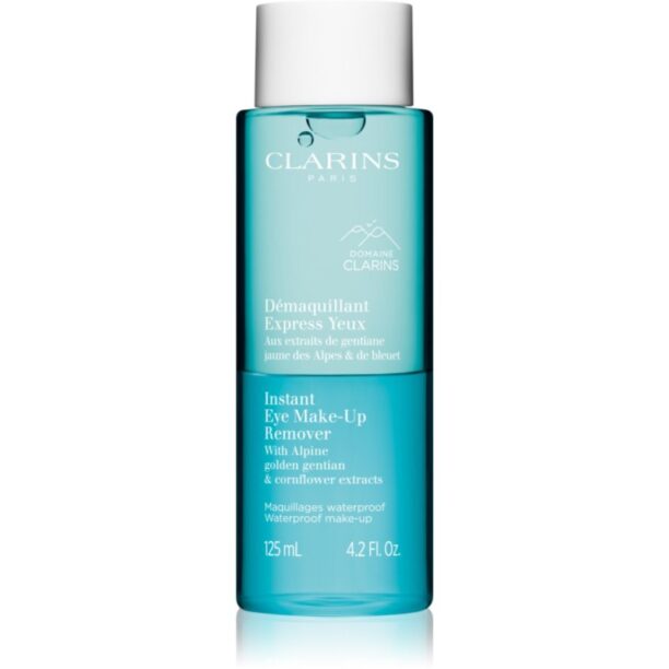 Clarins Cleansing Instant Eye Make-Up Remover demachiant pentru ochi in doua faze demachiant pentru ochi in doua faze pentru ochi sensibili 125 ml preţ