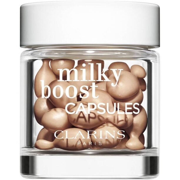 Clarins Milky Boost Capsules make-up pentru luminozitate capsule culoare 05 30x0