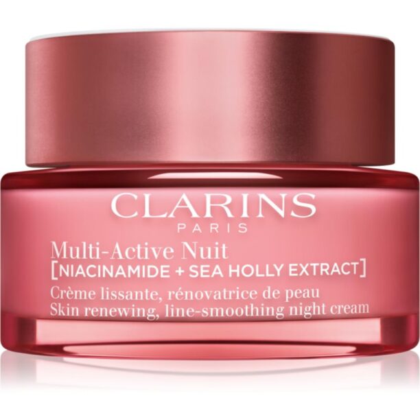 Clarins Multi-Active Night Cream All Skin Types cremă de noapte anti-îmbătrânire pentru toate tipurile de ten 50 ml preţ