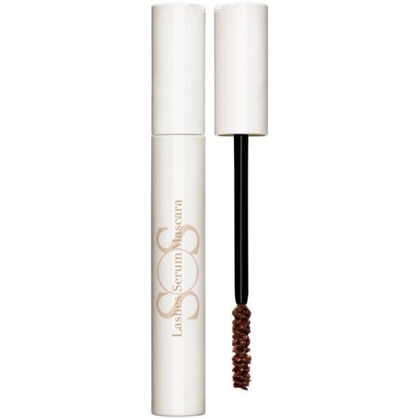 Clarins SOS Lashes Serum Mascara mascara hrănitor pentru a extinde si a indesi genele 8 ml preţ