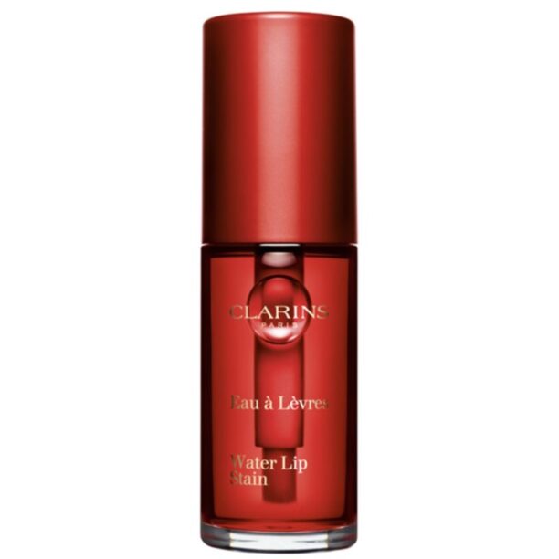 Clarins Water Lip Stain Lip Gloss mat cu efect de hidratare culoare 03 Red Water 7 ml