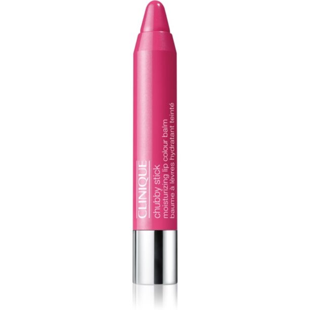 Clinique Chubby Stick™ Moisturizing Lip Colour Balm ruj hidratant culoare 06 Woppin' Watermelon 3 g preţ